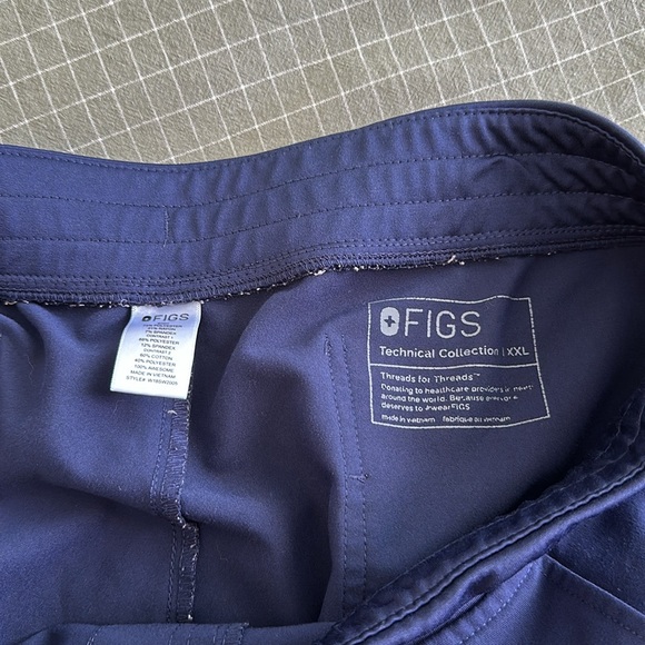 Figs Scrub Pants Navy - Picture 6 of 8
